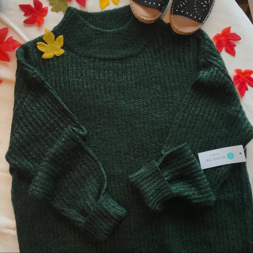 NWT - Pink Clover Stitch Fix Exclusive Sweater